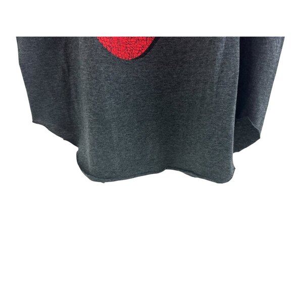 The Rolling Stones Vintage Band Tee T-Shirt Womens Size XL‎ Gray Blunt Edges - Picture 2 of 5